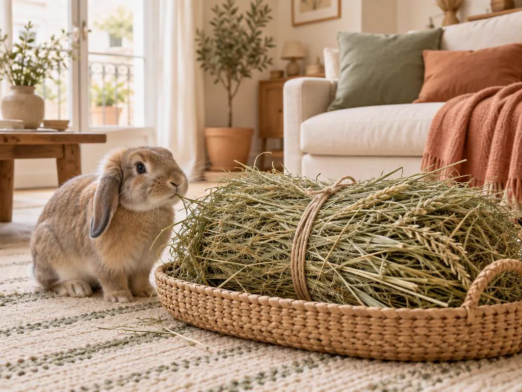 Foin de Crau pour lapin